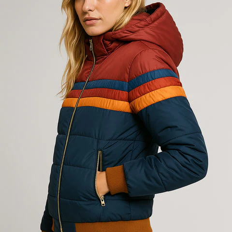 Lina | Colorblock-Windjacke