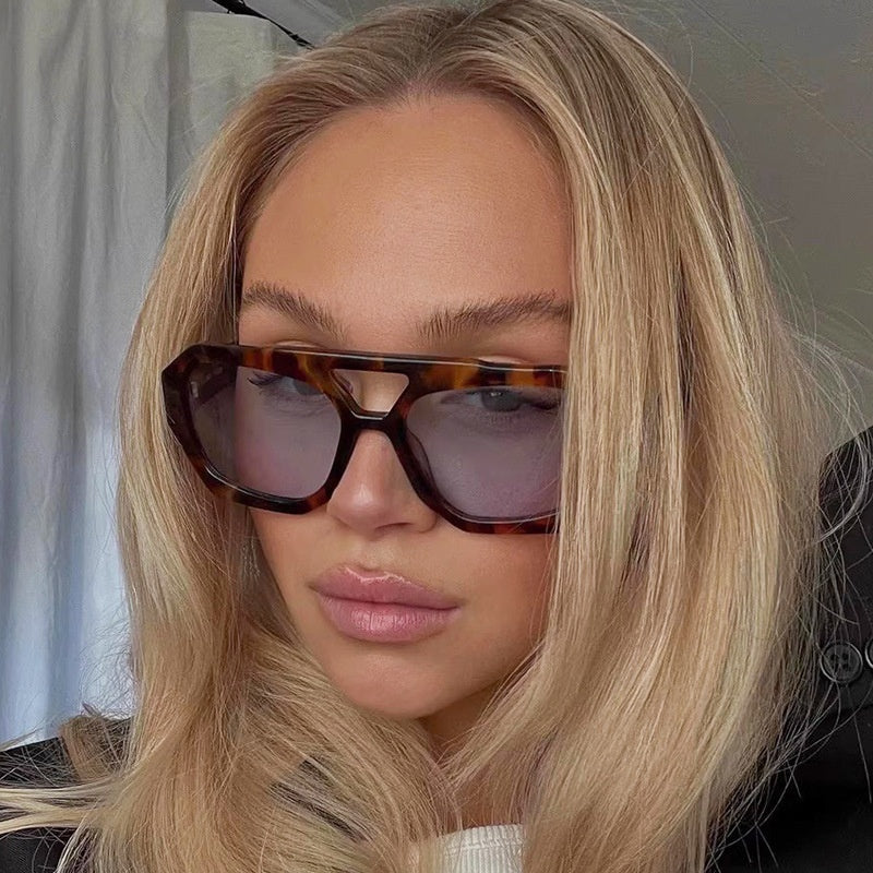 Leoparden-Sonnenbrille