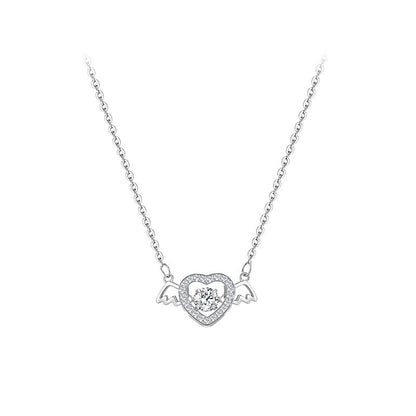 Engel-Herz-Halskette