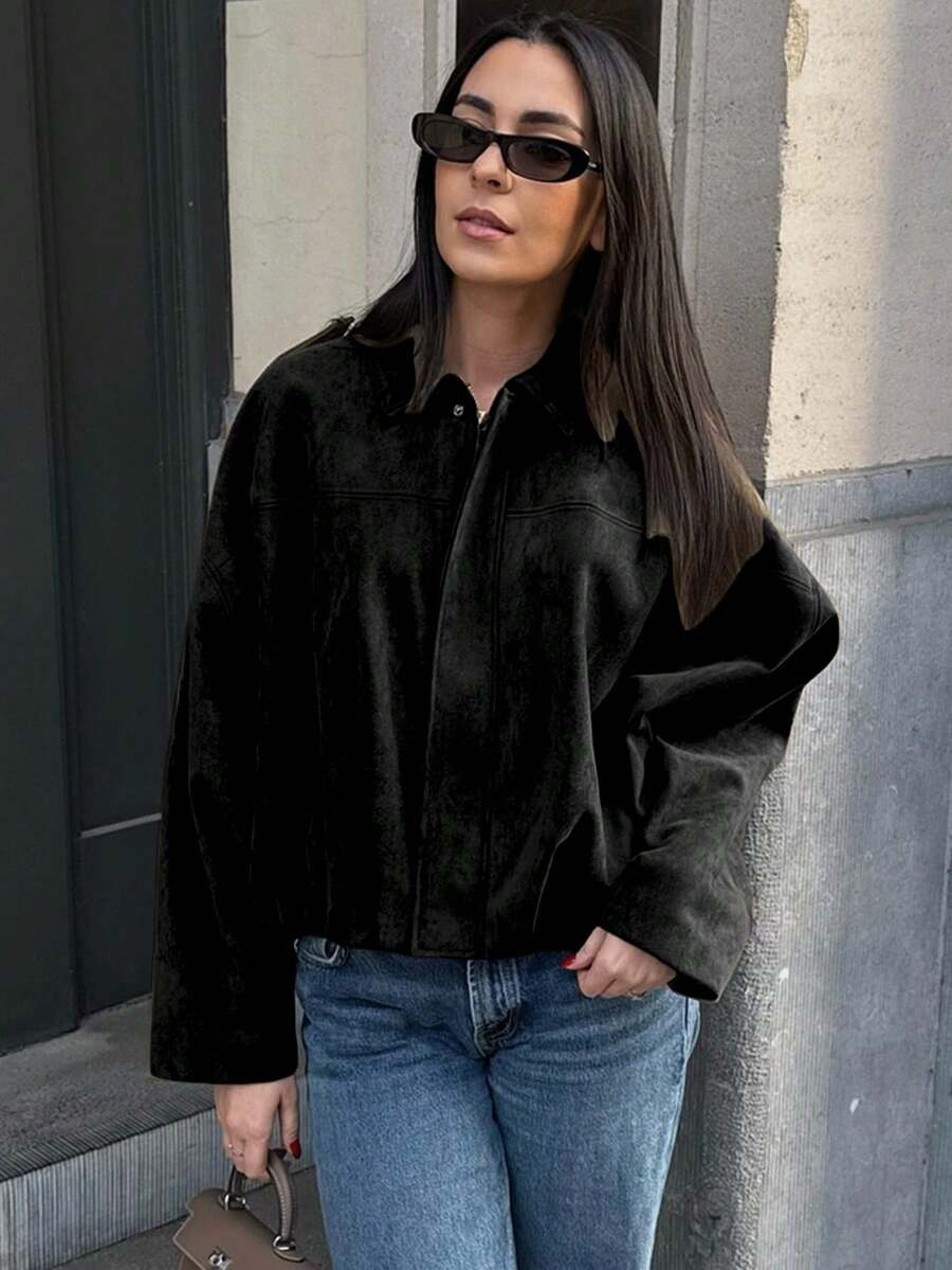 Isabella | Vintage Wildlederjacke