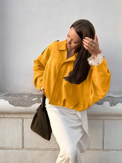 Isabella | Vintage Wildlederjacke