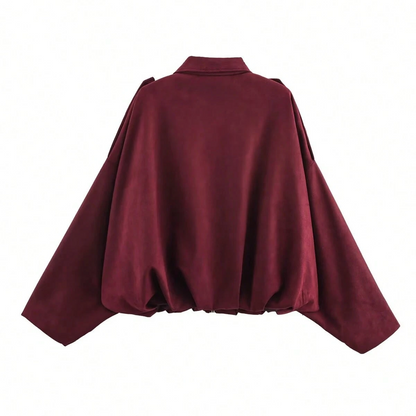 Isabella | Vintage Wildlederjacke