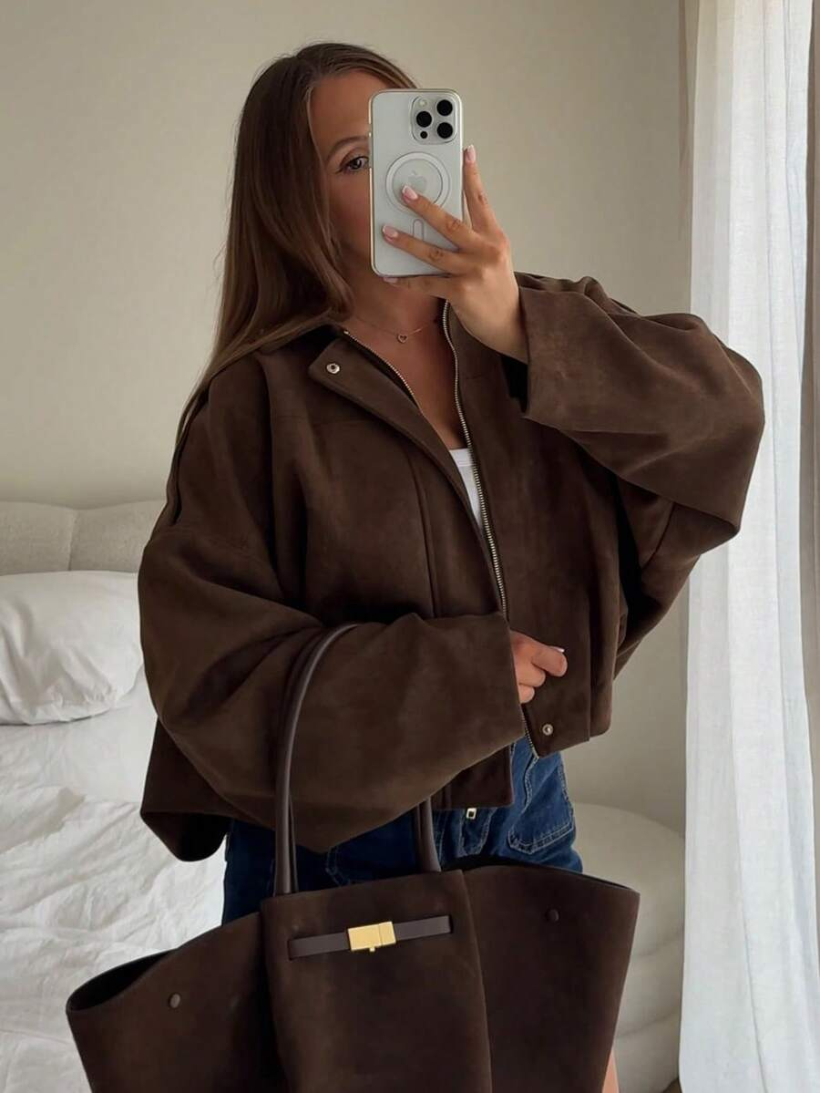 Isabella | Vintage Wildlederjacke