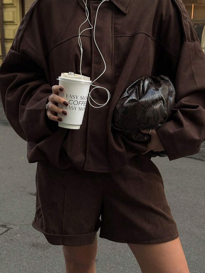 Isabella | Vintage Wildlederjacke