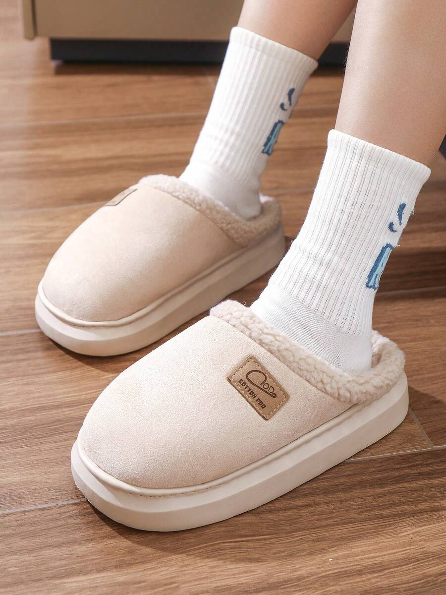 Mira | Plüsch-Hausschuhe