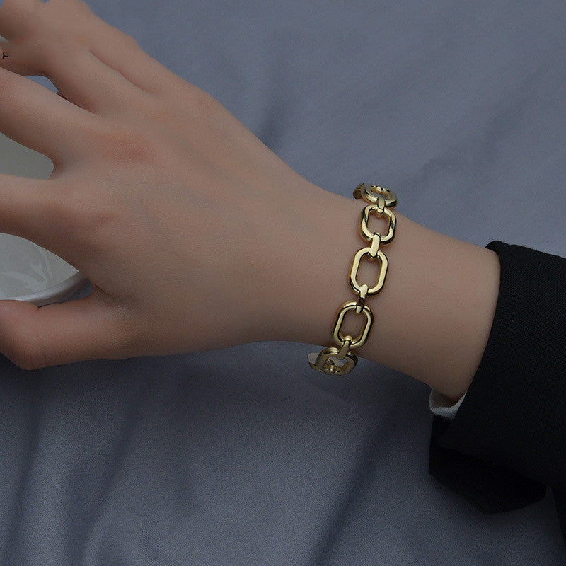 Klobiges Kettengliederarmband