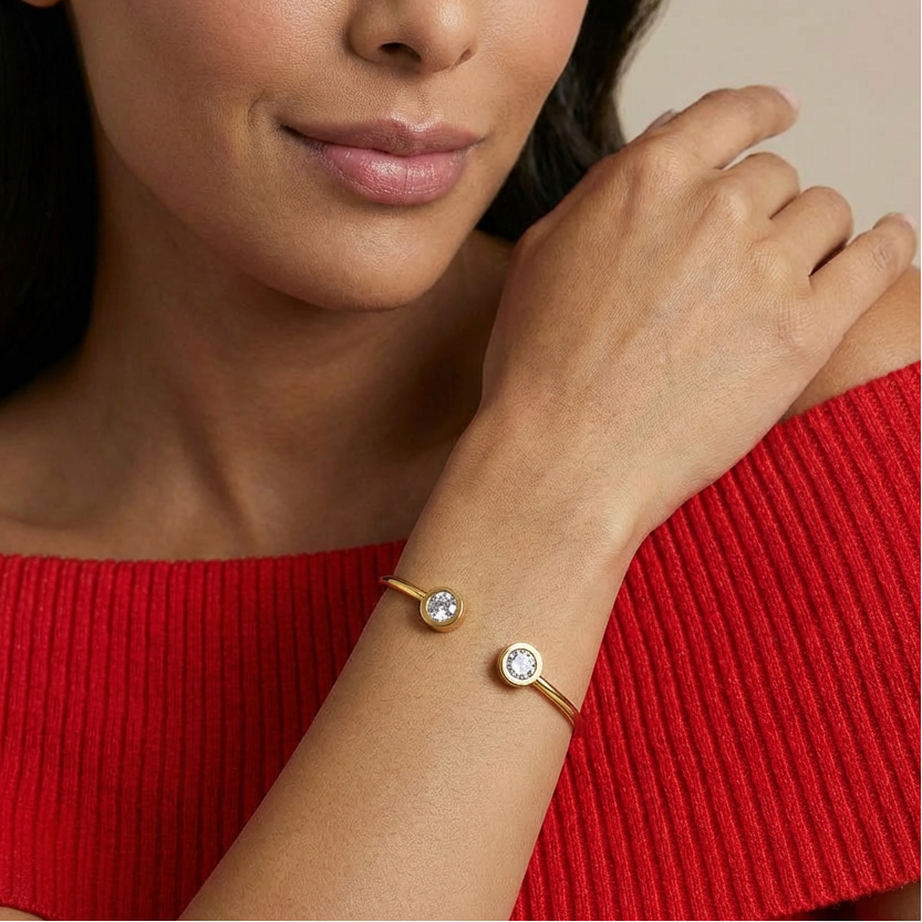 Personalisiertes Geburtsstein-Armband