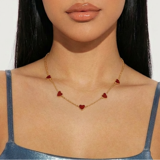 Romantische Halskette